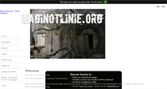 Desktop Screenshot of maginotlinie.org