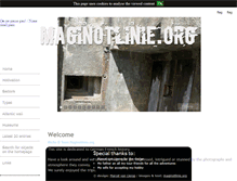 Tablet Screenshot of maginotlinie.org